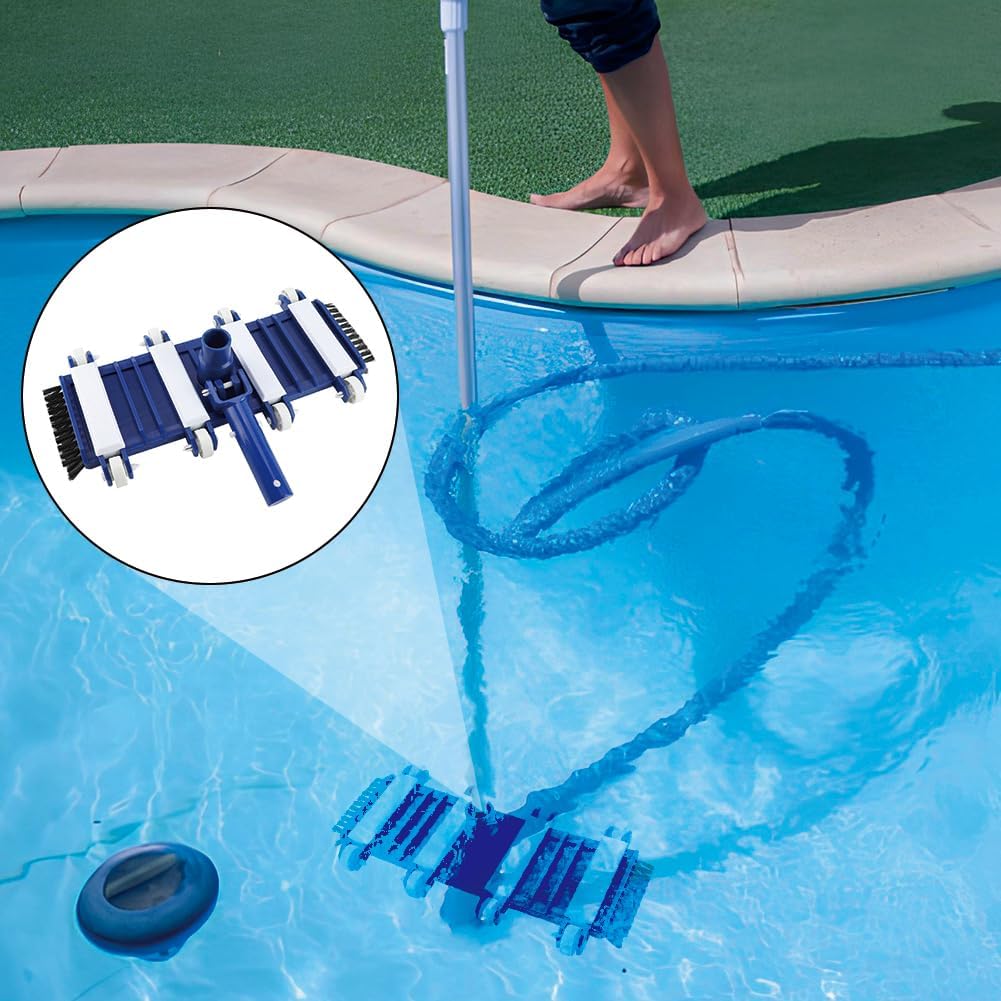 Deep Blue Pro 14-Inch Manual Bottom Vacuum Head featuring Dirt Suction - Image 2